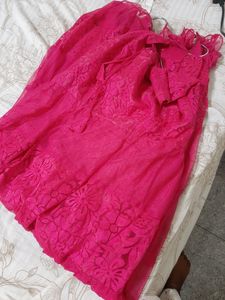 Long Net Gown