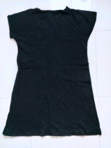 Women Printed Black Tshirt 👕