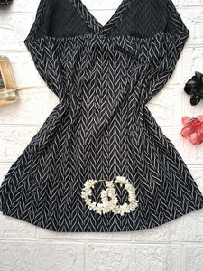 Halter Neck Short Kurti 🖤