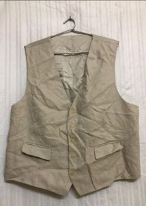 Cream Formal Waistcoat
