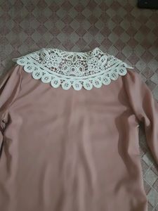 Pink korean style top 💖