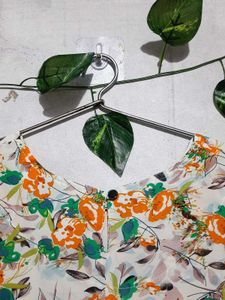 New With Tag Floral Print Top