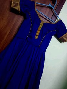 New Silk Anarkali with Dupatta 🎉🎉💙