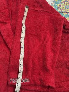 Ferrari Red Terry Cloth Bath Robe