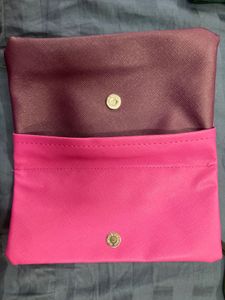 Chic Two-Tone Clutch