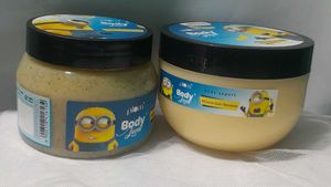Plum BodyLovin' Minions Body Yogurt & Scrub
