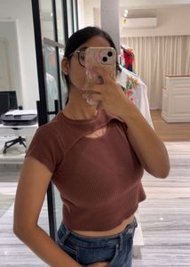 Ribbed Crop TOP