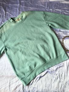 Light Blue Oversized Sweatshirt
