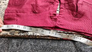 Pink And Black Printed Sareee (Combo)