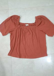 Madewell Puff Sleeve Top