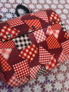 MK Patchwork Crossbody Bag