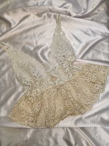 🤍Crocheted Off-white Summer Cami🤍