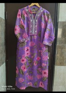 New Unused PureCotton Kurtha Pant Set