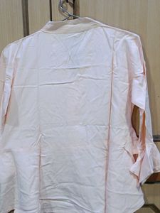 Elegant Peach Blouse