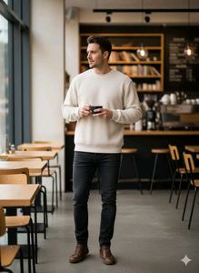 Men's Cozy Crewneck Sweater