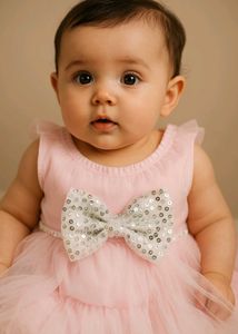 Pink Tulle Baby Dress