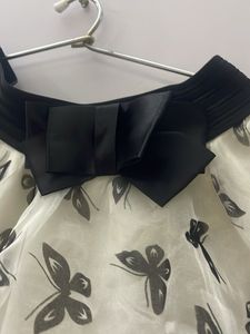 Butterfly Print Skirt