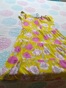 Floral Tiered Midi Dress