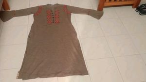 Woolen Full Length Kurta No Return