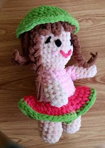 Cute Girl Amigurumi Toy - Large Size 🧚‍♀️💫