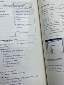 MARROW NOTES E.5 Ophthalmology