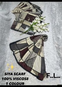 Floral Viscose Scarf Dear Ye New Hai Price Fix Ha