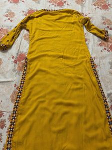 Ethnic Yellow Kurta
