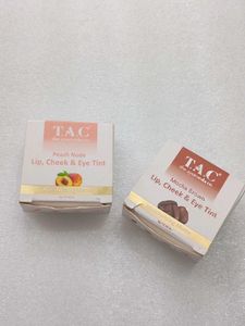TAC lip cheek and eye tint combo