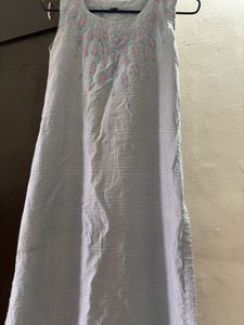 Embroidered Tunic Top