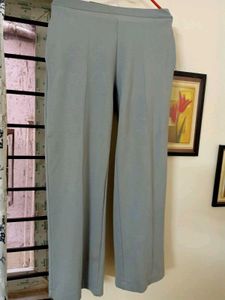 Women&#39;s Ocean Green Ponte Wide Leg Pant