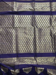 Purple Silk Saree
