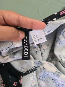 H&amp;M Floral Bodycon Dress