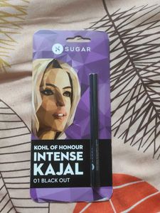 Sugar Cosmetics Intense Kajal(Shade 01 Black Out)