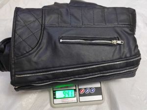 Stylish Black Biker raccine Jacket