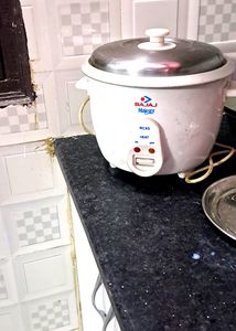 Bajaj Rice Cooking.