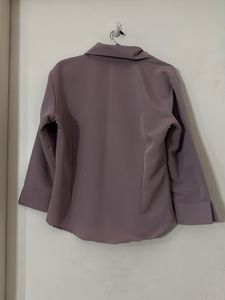 Elegant Mauve Blouse