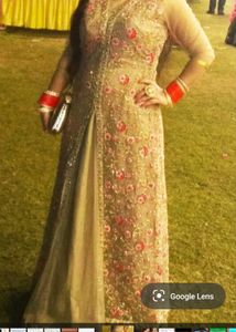 Embroiderd Partywear Gown....