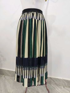 Multi Printed Midi Skirt