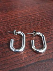 Silver Hoop Earrings