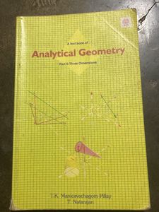 Analytical Geometry Part 2 Three Dimensions