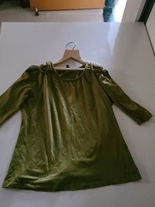 Olive Off Shoulder Top