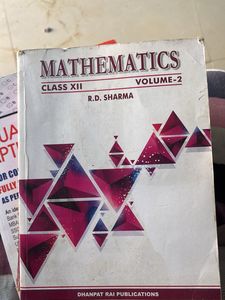 R.D. Sharma Mathematics - Class XII, Vol 2