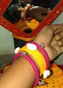 Handmade Fabric Bangle