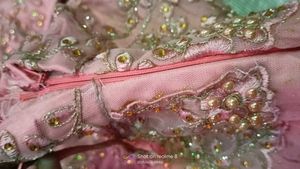 Peach Colour Lahenga