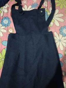 Navy Blue Woolen Maxi Dress New With Tag