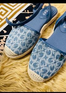 Guess Denim Espadrille Flats