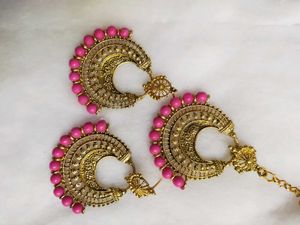 Earring With Maang Tikka