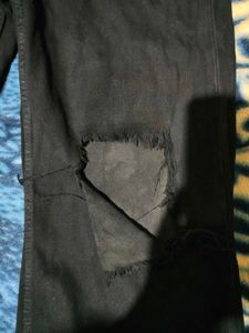 Ripped Black Jeans
