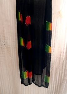 Rhinestone Studded Stole