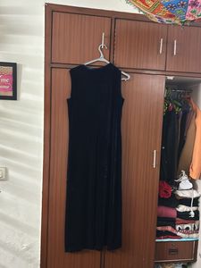 Strechable Imported Fabric Velvet Dress